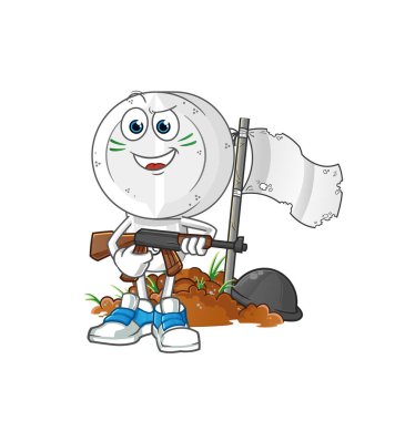 İlaç tableti, çizgi film karakteri. çizgi film maskotu vektörü