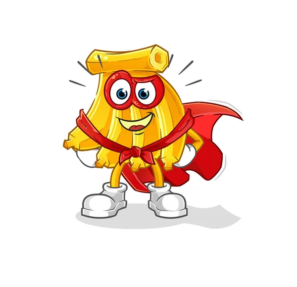 Vetor Heróis Banana Personagem Desenho Animado —  Vetores de Stock