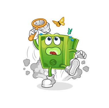 Para kelebek resmi yakalar. karakter vektörü