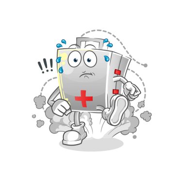 İlkyardım çantası örnekleme yapıyor. karakter vektörü