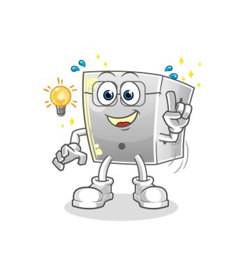 Zar 'ın bir çizgi filmi var. maskot vektörü