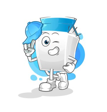 Süt çocuğu karakteri çizgi filmi