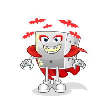 Zar Drakula illüstrasyonu. karakter vektörü