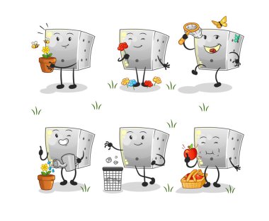 Zar Dünya Grubu 'nu kurtardı. çizgi film maskotu