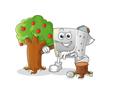 zar marangoz çizimi. karakter vektörü