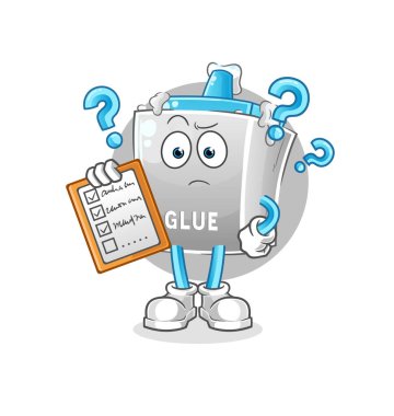 Zamanlama listesi vektörü. çizgi film karakteri