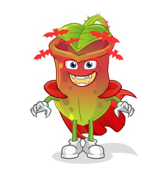 Drakula illüstrasyonuna ihtiyacı var. karakter vektörü