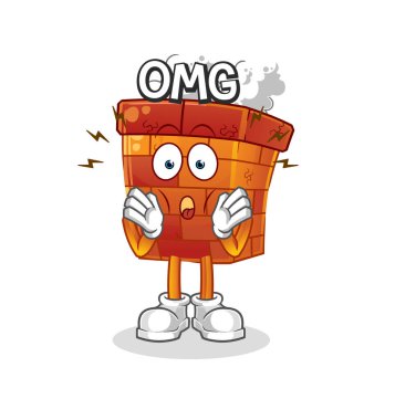 Baca. Aman Tanrım. çizgi film karakteri