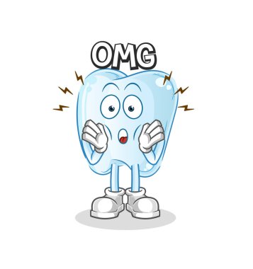 Dişim. Aman Tanrım. çizgi film karakteri