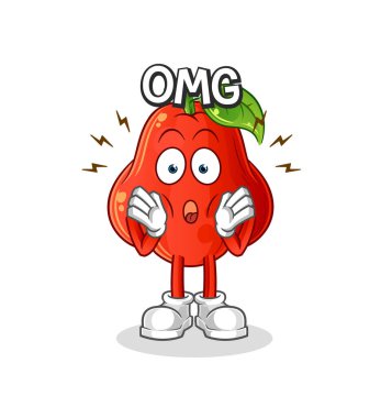 Elma suyu. Aman Tanrım. çizgi film karakteri