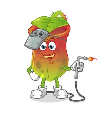 Kaynak maskotu lazım. çizgi film vektörü