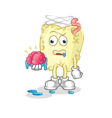 Diş çürümesi beyin taşıyıcısı değildir. çizgi film karakteri