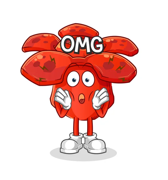 Rafflesia Arnoldii 캐릭터 — 스톡 벡터
