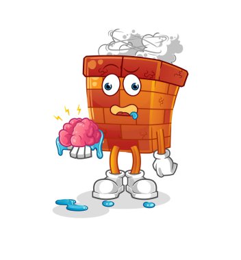 Bacada beyin taşıyıcı yok. çizgi film karakteri