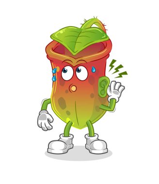 Dinleme vektörüne ihtiyacı var. çizgi film karakteri