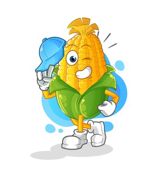 mısır genç çocuk karakteri çizgi filmi