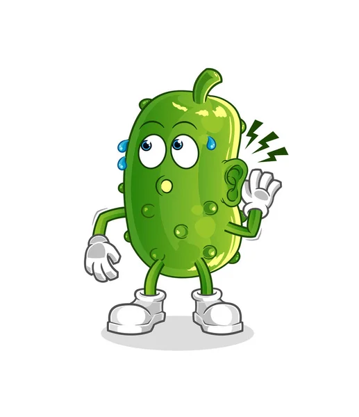 Cucumber Burp Mascot Cartoon Vector Stock Vector Image by ©hariyusuf