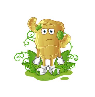 Kızıl uzun zamandır maskotluk yapıyor. çizgi film vektörü