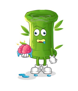 Bambu beyin taşıyıcısı değil. çizgi film karakteri