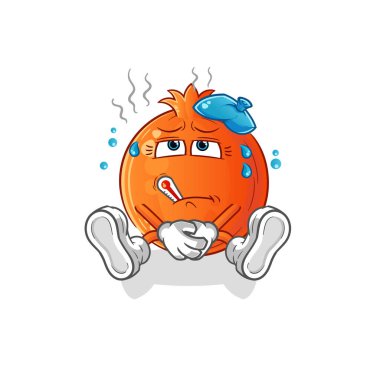 Nar hastalığı taşıyıcısı. çizgi film karakteri