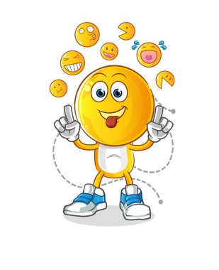 Çizgi film yönetmeni gülüyor ve karakterle alay ediyor. çizgi film vektörü