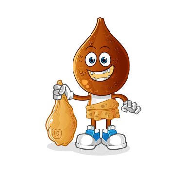 Antik yılan kafası çizgi filmi. çizgi film maskotu vektörü