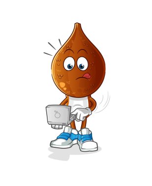 Laptop maskotlu yılan kafası çizgi filmi. çizgi film vektörü