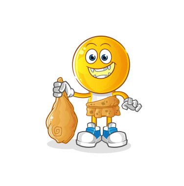 Eski karikatür karikatürü. çizgi film maskotu vektörü