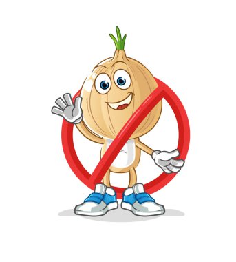 garlic head cartoon ban. cartoon vector mascot