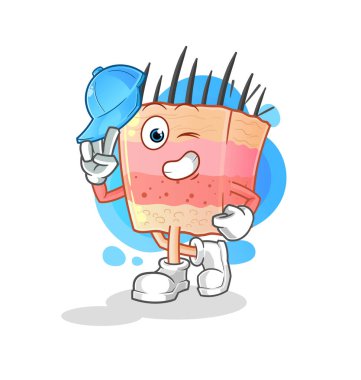 skin structure young boy character cartoon