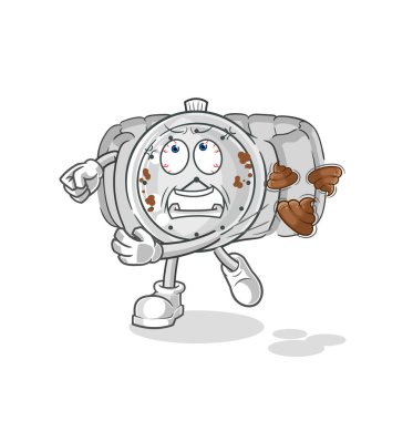 the wristwatch throwing shit vecto