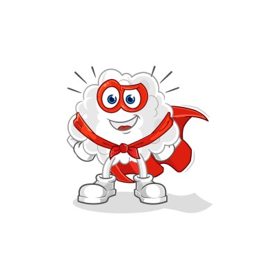 the cloud heroes vector. cartoon character