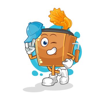 the record player young boy character cartoo