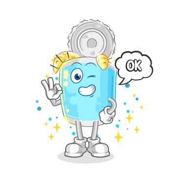 Konserve balıklar da aynı fikirde. çizgi film vektosu