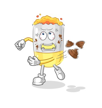 the cigarette throwing shit vecto