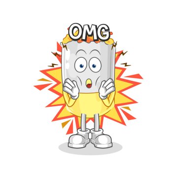 Sigara. Aman Tanrım. karikatür