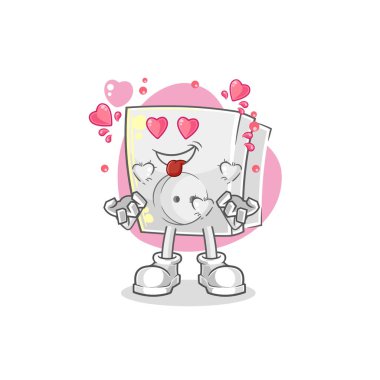 Elektrik prizi düşme vektörü. karikatür