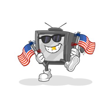 Amerikan gençlik çizgi film maskotu Vecto