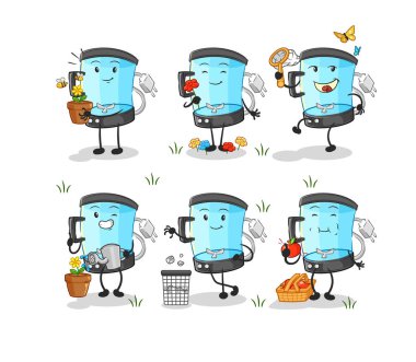 Blender Dünya Grubu 'nu kurtardı. çizgi film maskotu