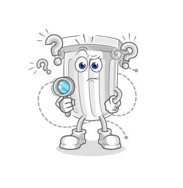 Roma sütunu resimlerini arıyor. karakter vektosu