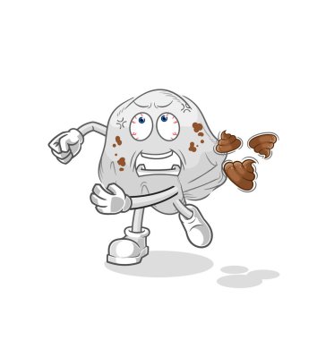 the ghost throwing shit vecto