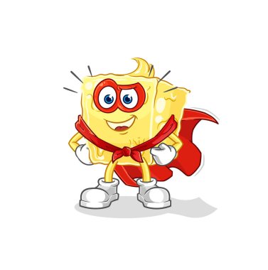 the butter heroes vector. cartoon characte