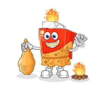 the lighter ancient cartoon. cartoon mascot vector