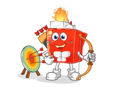 the lighter native american tribe. cartoon mascot vector