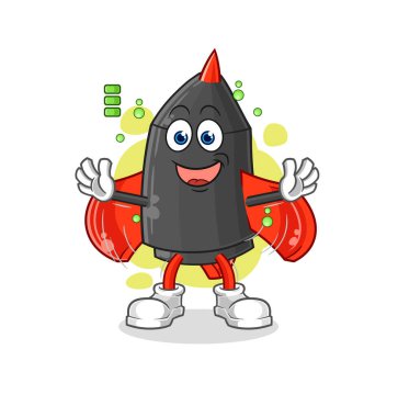 Dart dolu pil karakteri. karikatür maskotu vektosu