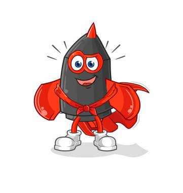 Dart kahramanları vektörü. karikatür