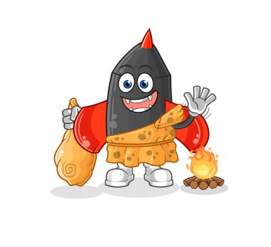 Dart antik çizgi filmi. karikatür maskotu vektosu