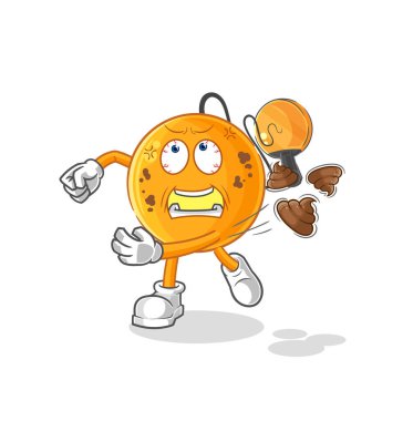 the paddle ball throwing shit vecto