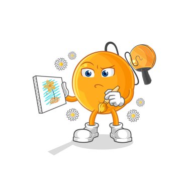 geleneksel karikatür karakteri vektosu.