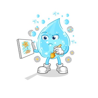 Geleneksel karikatür karakteri vekto.